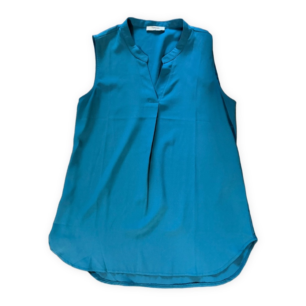 Teal Sleeveless Women's Top